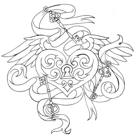 tattoo coloring pages printable  printable tattoo coloring pages