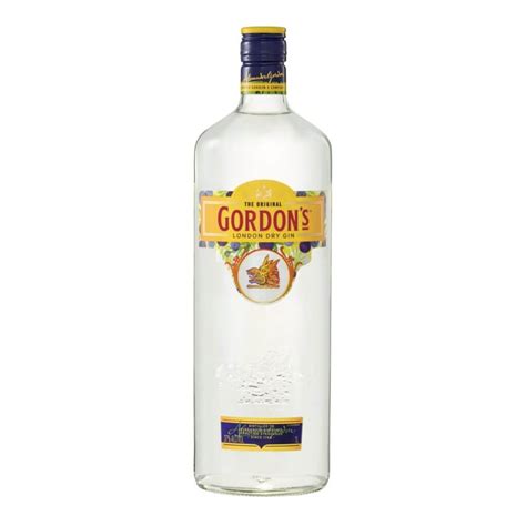 gordons london dry gin  litre cons liquor