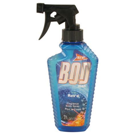 Bod Man Rev D Body Spray For Men 8 Oz