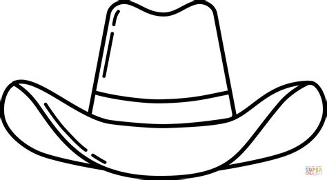 printable cowboy hat template