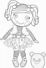 Lalaloopsy Pages Coloring Baby Getcolorings Cozy sketch template