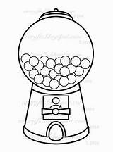 Gumball Gum Bubble Chewing Clipartbest Shaker Webstockreview Silkscreen Neocoloring sketch template