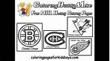 Coloring Pages Nhl Winnipeg Hockey Goalies Jets Teams Symbols Library Clipart Popular sketch template