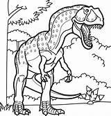 Coloring Dinosaur Pages Dinosaurs Printable Print Pdf Colouring Kids Awesome Realistic These Find Fun sketch template