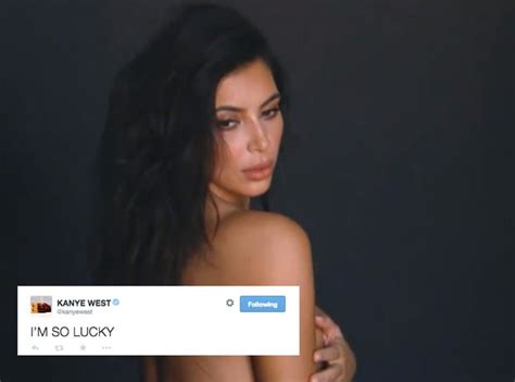 he chose to congratulate her by sharing tons of photos of kim nearly naked capital xtra