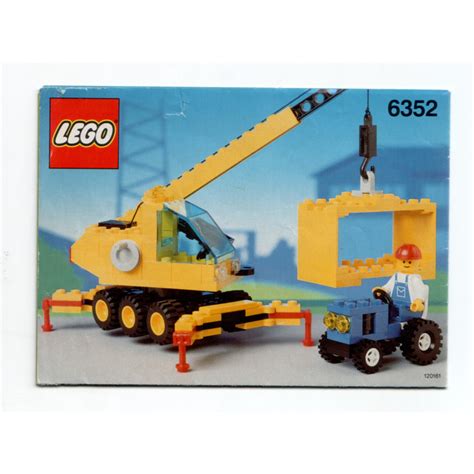 lego cargomaster crane set  instructions brick owl lego marketplace