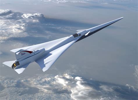 nasa     design   boom supersonic airplane