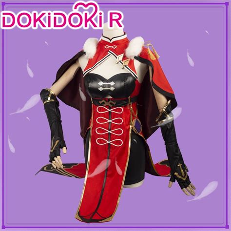 dokidoki  game genshin impact beidou cosplay halloween cosplay genshin