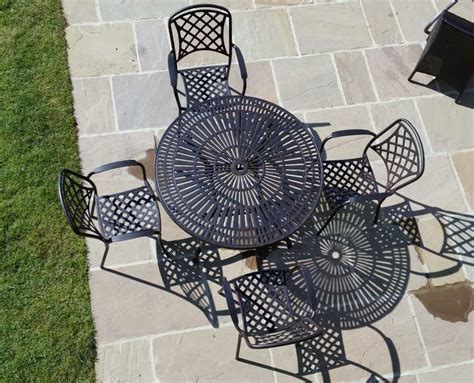broxden  cast aluminium garden furniture set