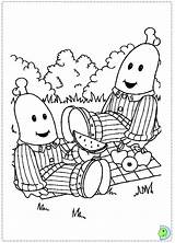 Coloring Bananas Pyjamas Pages Pajamas Dinokids Party Pajama Kids Print Close Clipart sketch template