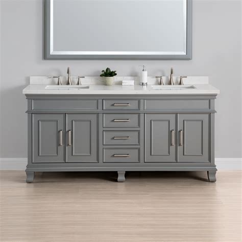charleston  double sink vanity mission hills furniture