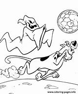 Scooby Doo Ghost Coloring Chasing Pages Coloriage D777 Printable Color Imprimer Jeux sketch template