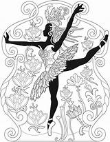 Dover Publications Mermaid Coloriages Adulte Femmes Dancers Escolha Colouring sketch template