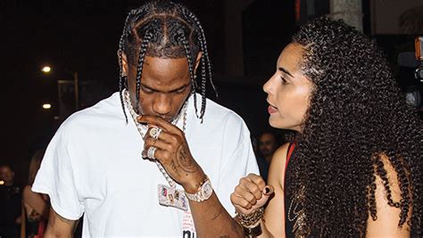 did kylie jenner and travis scott break up pic of rapper with new girl hollywoodlife