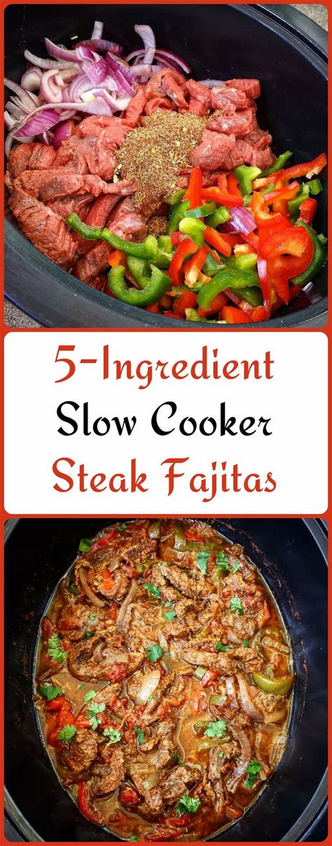 Video Slow Cooker Instant Pot Steak Fajitas Low Carb