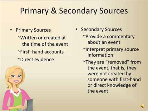 ppt primary and secondary sources what i s the difference