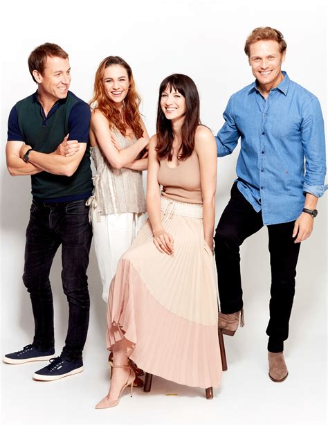 New Portraits Of The Cast Of Outlander From Ew Outlander