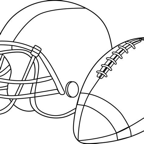 football helmet coloring pages preschool denver broncos