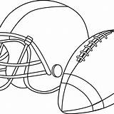 Coloring Football Helmet Broncos Pages Denver Preschool Clipart Printable Pinclipart Transparent sketch template