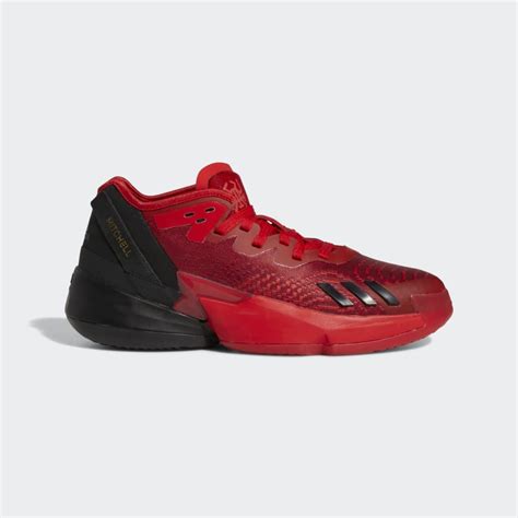 adidas don issue  basketball shoes red unisex basketball