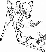 Bambi Coloring Pages Disney Thumper Clipart Faline Coloring4free Colouring Printable Butterfly Getcolorings Flower Skunk Kids Popular Ran Library Color Coloringhome sketch template