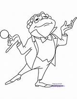Coloring Toad Mr Pages Ichabod Disneyclips Adventures Funstuff sketch template
