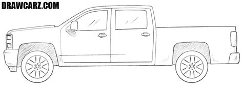 draw  chevy truck