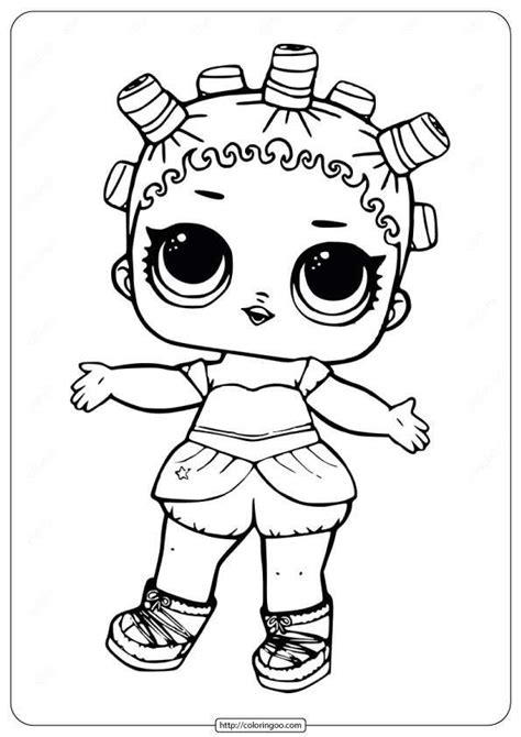 lol surprise doll coloring pages cosmic queen