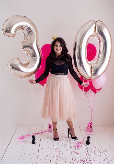 Stunning 30th Birthday Cake Smash Photoshoot Parties365