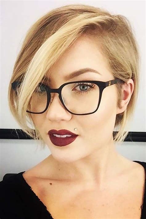 how to choose glasses for short hair and round face shape