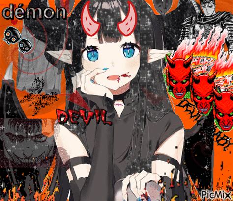Demon Anime Girl Halloween Picmix