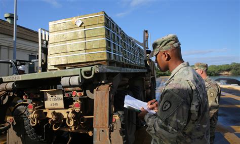 25th Sustainment Brigade Conducts Ammunition Transport Mission