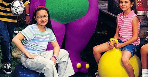demi lovato used to be a barney girl
