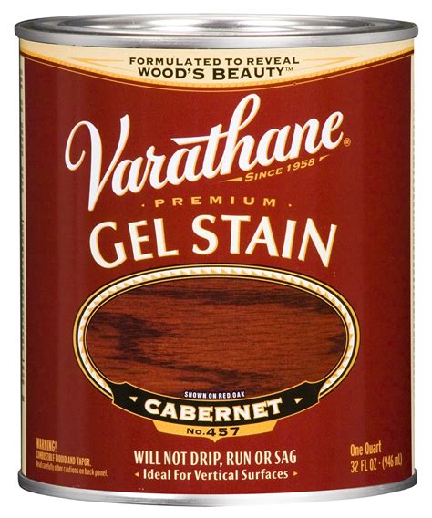 varathane   quart cabernet premium gel stain  sutherlands