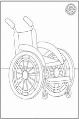 Wheelchair Kidsactivitiesblog sketch template