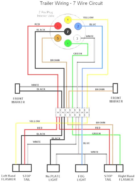 trailer lights wiring diagram cadicians blog