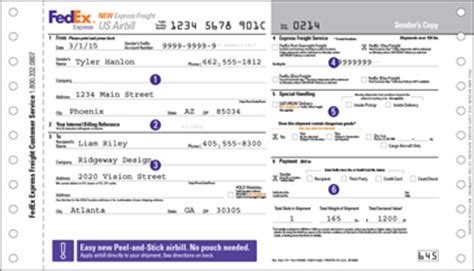 complete shipping labels  shipping documents fedex