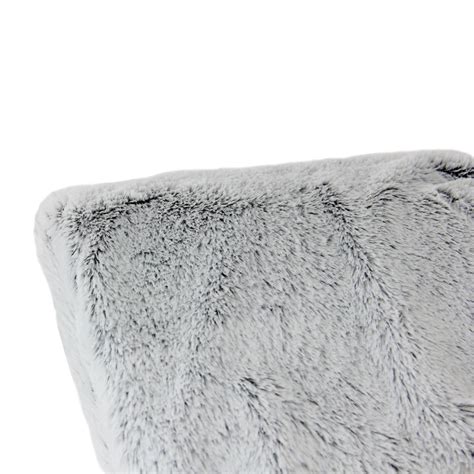 light gray faux fur throw blanket    walmart canada