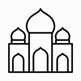 Srilanka Taj Mahal Iconfinder sketch template