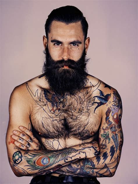 How To Pull Off The Whole Beard And Tattoos Thing Inked Men Inked Guys