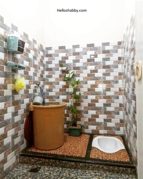desain kamar mandi wc jongkok modern