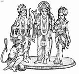 Rama Diwali Navami Janmashtami sketch template
