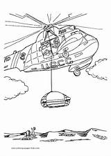 Coloring Helicopter Pages Rescue Mission Transportation Color Printable Coast Guard Helicopters Sheets Kids Found sketch template