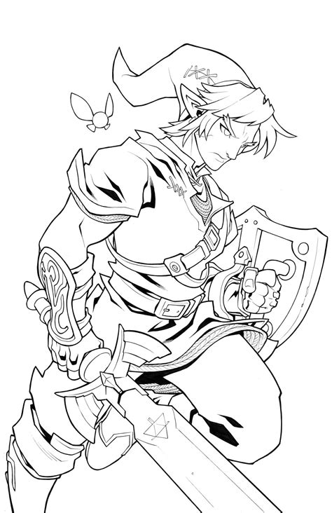 zelda breath   wild pages coloring pages