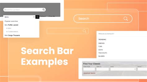 great search bar examples   ux