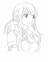 Lucy Heartfilia Deviantart Tail Fairy Drawing Drawings Anime Add Favourites Manga sketch template