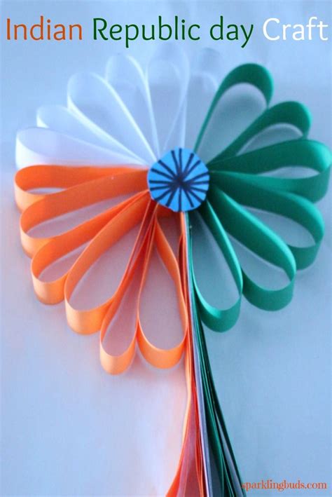 simple indian republic day craft idea made this beautiful