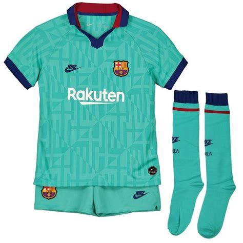 barcelona kids  kit  nike replica outfit