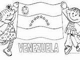Venezuela sketch template