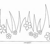 Grass Coloring Pages Green Getdrawings Getcolorings sketch template